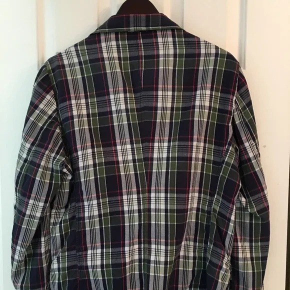 Aspesi Plaid Sportcoat 38 Tailored Slim Fit NWT! Summer fit!